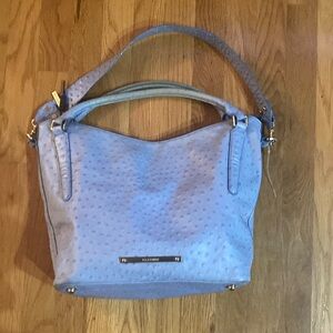 Brahmin Light Blue Hobo Bag